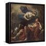 Diana and Endymion, c.1675-80-Luca Giordano-Framed Stretched Canvas