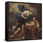 Diana and Endymion, c.1675-80-Luca Giordano-Framed Stretched Canvas