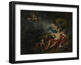 Diana and Endymion, C. 1740-Pierre Subleyras-Framed Giclee Print