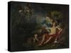 Diana and Endymion, C.1745 (Oil on Canvas)-Pierre Subleyras-Stretched Canvas