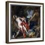 Diana and Endymion Surprised by a Satyr, 1622-1627-Sir Anthony Van Dyck-Framed Giclee Print