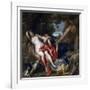 Diana and Endymion Surprised by a Satyr, 1622-1627-Sir Anthony Van Dyck-Framed Giclee Print