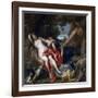 Diana and Endymion Surprised by a Satyr, 1622-1627-Sir Anthony Van Dyck-Framed Giclee Print