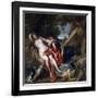 Diana and Endymion Surprised by a Satyr, 1622-1627-Sir Anthony Van Dyck-Framed Giclee Print