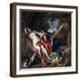 Diana and Endymion Surprised by a Satyr, 1622-1627-Sir Anthony Van Dyck-Framed Giclee Print