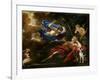 Diana and Endymion-Luca Giordano-Framed Giclee Print