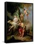 Diana and Endymion-Frans Christoph Janneck-Framed Stretched Canvas