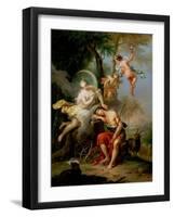 Diana and Endymion-Frans Christoph Janneck-Framed Giclee Print