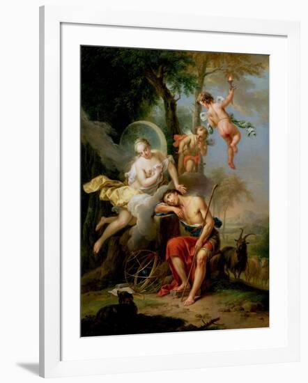 Diana and Endymion-Frans Christoph Janneck-Framed Giclee Print