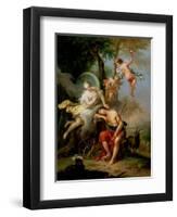 Diana and Endymion-Frans Christoph Janneck-Framed Giclee Print