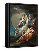 Diana and Endymion-Michele Rocca-Framed Stretched Canvas