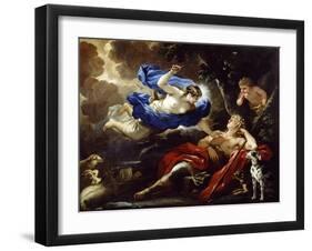 Diana and Endymion-Luca Giordano-Framed Giclee Print