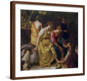 Diana and her Companions-Johannes Vermeer-Framed Giclee Print