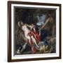 Diana and Her Nymph Surprised by Satyr-Sir Anthony Van Dyck-Framed Giclee Print