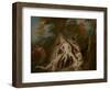 Diana and Her Nymphs Bathing, 1722-4-Jean Francois de Troy-Framed Giclee Print