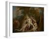 Diana and Her Nymphs Bathing, 1722-4-Jean Francois de Troy-Framed Giclee Print