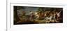 Diana and Her Nymphs Discoverd by Satyrs-Peter Paul Rubens-Framed Giclee Print