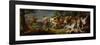 Diana and Her Nymphs Discoverd by Satyrs-Peter Paul Rubens-Framed Giclee Print