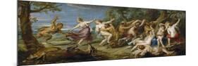 Diana and Her Nymphs Surprised by Satyrs, 1638-1640-Peter Paul Rubens-Mounted Giclee Print