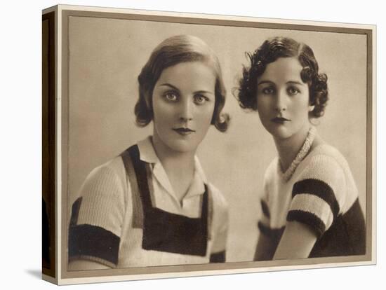 Diana and Nancy Mitford-null-Stretched Canvas