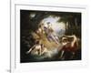 Diana and Nymphs Bathing-Emil Jacobs-Framed Giclee Print