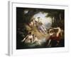 Diana and Nymphs Bathing-Emil Jacobs-Framed Giclee Print