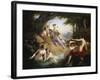 Diana and Nymphs Bathing-Emil Jacobs-Framed Giclee Print