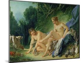 Diana Bathing, 1742-Francois Boucher-Mounted Giclee Print