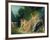 Diana Bathing, 1742-Francois Boucher-Framed Giclee Print