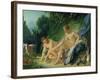 Diana Bathing, 1742-Francois Boucher-Framed Giclee Print