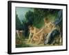 Diana Bathing, 1742-Francois Boucher-Framed Giclee Print