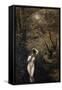 Diana Bathing, 1873-1874-Jean-Baptiste-Camille Corot-Framed Stretched Canvas