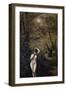 Diana Bathing, 1873-1874-Jean-Baptiste-Camille Corot-Framed Giclee Print