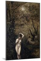 Diana Bathing, 1873-1874-Jean-Baptiste-Camille Corot-Mounted Giclee Print