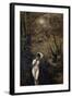 Diana Bathing, 1873-1874-Jean-Baptiste-Camille Corot-Framed Giclee Print