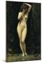 Diana Bathing (The Fountain)-Jean-Baptiste-Camille Corot-Mounted Giclee Print