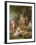 Diana Bathing with Her Nymphs-Jacopo Amigoni-Framed Giclee Print