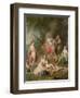 Diana Bathing with Her Nymphs-Jacopo Amigoni-Framed Giclee Print