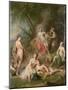 Diana Bathing with Her Nymphs-Jacopo Amigoni-Mounted Giclee Print