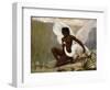 Diana Bathing-Jacques Fernand Hymbert-Framed Giclee Print