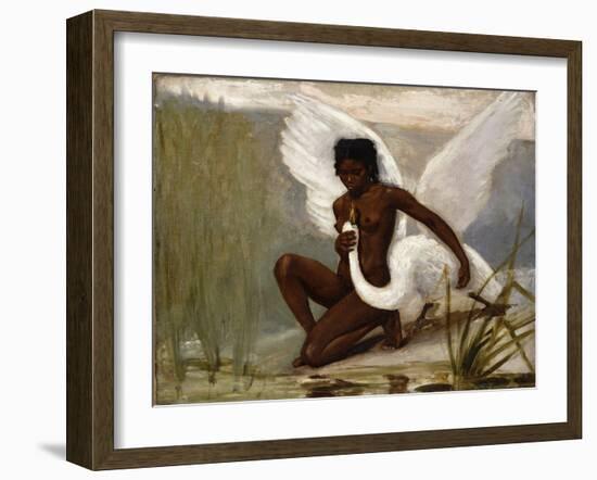 Diana Bathing-Jacques Fernand Hymbert-Framed Giclee Print