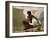 Diana Bathing-Jacques Fernand Hymbert-Framed Giclee Print