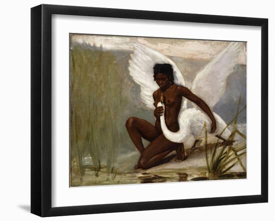 Diana Bathing-Jacques Fernand Hymbert-Framed Giclee Print