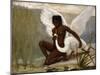 Diana Bathing-Jacques Fernand Hymbert-Mounted Giclee Print