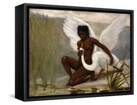 Diana Bathing-Jacques Fernand Hymbert-Framed Stretched Canvas