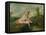 Diana Bathing-Jean Antoine Watteau-Framed Stretched Canvas