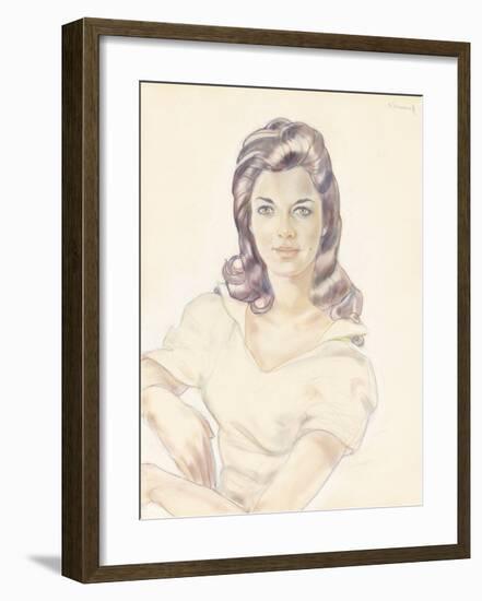 Diana Dors-Boris Smirnoff-Framed Premium Giclee Print