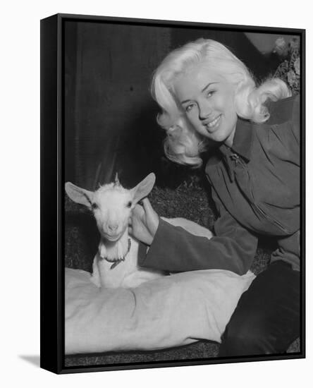 Diana Dors-null-Framed Stretched Canvas