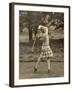 Diana Fishwick in Action at Stoke Poges Where She Won a Championship in 1927-null-Framed Premium Photographic Print