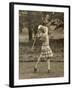 Diana Fishwick in Action at Stoke Poges Where She Won a Championship in 1927-null-Framed Photographic Print